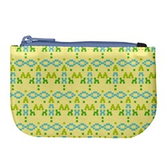 Simple Tribal Pattern Large Coin Purse