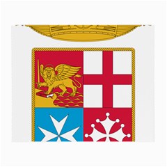 Coat Of Arms Of The Italian Navy  Small Glasses Cloth (2-side) by abbeyz71