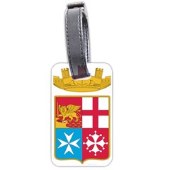 Coat Of Arms Of The Italian Navy  Luggage Tags (one Side)  by abbeyz71