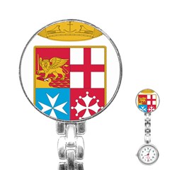 Coat Of Arms Of The Italian Navy  Stainless Steel Nurses Watch by abbeyz71