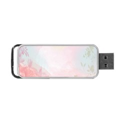 Watercolor Floral Portable Usb Flash (two Sides) by Nexatart