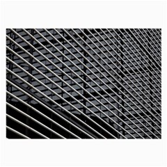 Abstract Architecture Pattern Large Glasses Cloth (2-side) by Nexatart