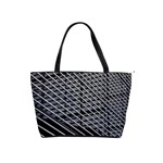 Abstract Architecture Pattern Shoulder Handbags Front