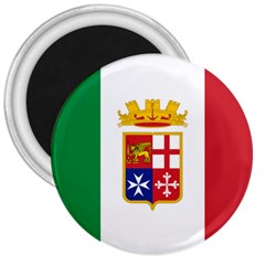 Naval Ensign Of Italy 3  Magnets by abbeyz71