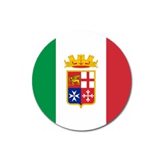 Naval Ensign Of Italy Magnet 3  (round) by abbeyz71