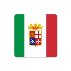 Naval Ensign Of Italy Square Magnet by abbeyz71