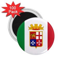 Naval Ensign Of Italy 2 25  Magnets (100 Pack)  by abbeyz71