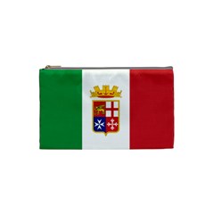 Naval Ensign Of Italy Cosmetic Bag (small)  by abbeyz71