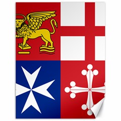 Naval Jack Of Italian Navy  Canvas 18  X 24   by abbeyz71