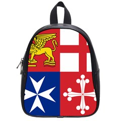 Naval Jack Of Italian Navy  School Bags (small)  by abbeyz71