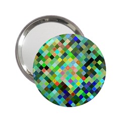 Pixel Pattern A Completely Seamless Background Design 2 25  Handbag Mirrors