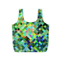 Pixel Pattern A Completely Seamless Background Design Full Print Recycle Bags (s) 