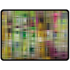 Woven Colorful Abstract Background Of A Tight Weave Pattern Fleece Blanket (large) 