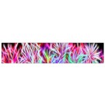 Fractal Fireworks Display Pattern Flano Scarf (Small) Back