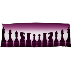 Chess Pieces Body Pillow Case (dakimakura) by Valentinaart