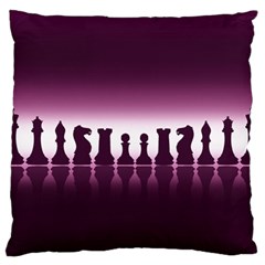 Chess Pieces Standard Flano Cushion Case (one Side) by Valentinaart