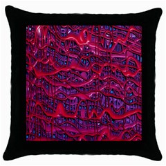 Plastic Mattress Background Throw Pillow Case (black) by Nexatart