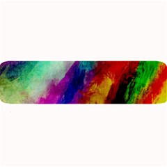 Colorful Abstract Paint Splats Background Large Bar Mats by Nexatart