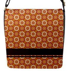 Floral Seamless Pattern Vector Flap Messenger Bag (s) by Nexatart