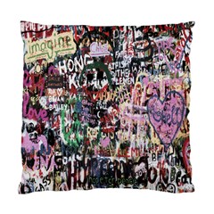 Graffiti Wall Pattern Background Standard Cushion Case (two Sides) by Nexatart