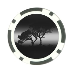 Sunset Poker Chip Card Guard