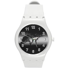 Sunset Round Plastic Sport Watch (M)