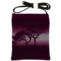 Sunset Shoulder Sling Bags by Valentinaart