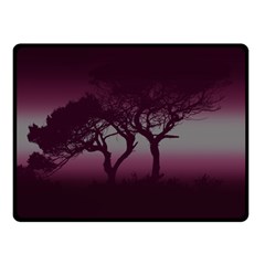 Sunset Fleece Blanket (small) by Valentinaart