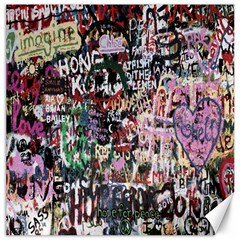 Graffiti Wall Pattern Background Canvas 12  X 12   by Nexatart
