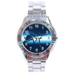 Sunset Stainless Steel Analogue Watch by Valentinaart