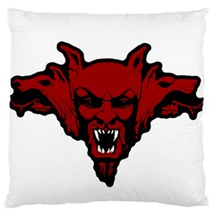 Dracula Large Flano Cushion Case (two Sides) by Valentinaart