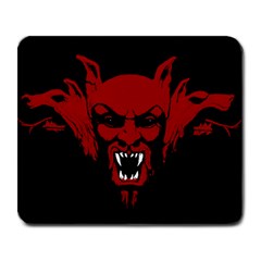 Dracula Large Mousepads by Valentinaart