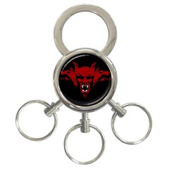 Dracula 3-ring Key Chains by Valentinaart