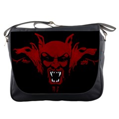 Dracula Messenger Bags by Valentinaart