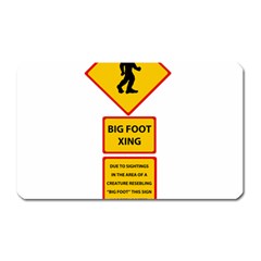 Bigfoot Magnet (rectangular) by Valentinaart