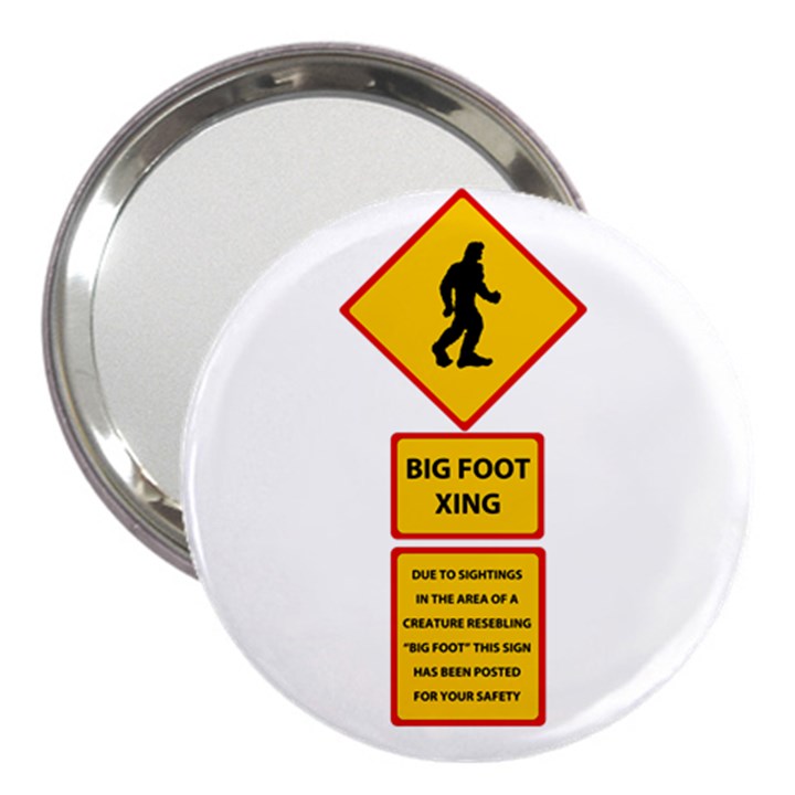 Bigfoot 3  Handbag Mirrors