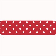 Red Polka Dots Large Bar Mats by LokisStuffnMore