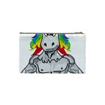 Angry Unicorn Cosmetic Bag (Small)  Back