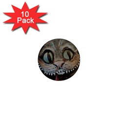 Cheshire Cat 1  Mini Magnet (10 Pack)  by KAllan