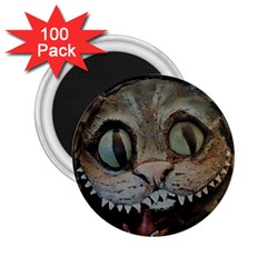 Cheshire Cat 2 25  Magnets (100 Pack)  by KAllan