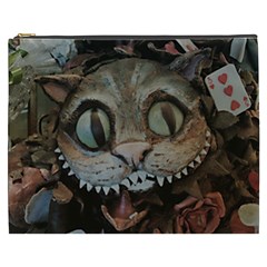 Cheshire Cat Cosmetic Bag (xxxl)  by KAllan