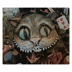 Cheshire Cat Double Sided Flano Blanket (small) 