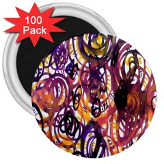 Autumnn Rainbow 3  Magnets (100 Pack)