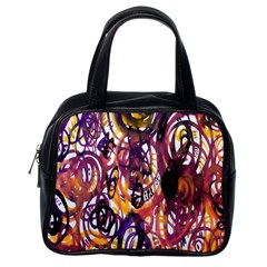 Autumnn Rainbow Classic Handbags (one Side)