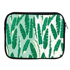 Banana Leaf Green Polka Dots Apple Ipad 2/3/4 Zipper Cases