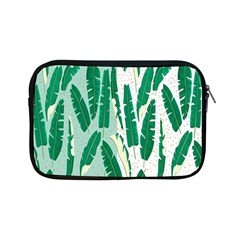 Banana Leaf Green Polka Dots Apple Ipad Mini Zipper Cases