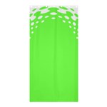 Bubble Polka Circle Green Shower Curtain 36  x 72  (Stall)  Curtain(36 X72 ) - 33.26 x66.24  Curtain(36 X72 )