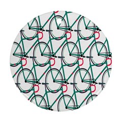 Bicycle Cycling Bike Green Sport Ornament (round) by Mariart
