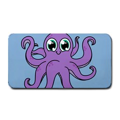 Colorful Cartoon Octopuses Pattern Fear Animals Sea Purple Medium Bar Mats