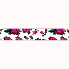 Crown Red Flower Floral Calm Rose Sunflower White Small Bar Mats by Mariart